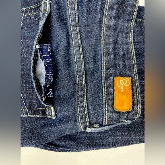 Paige Blue Heights Low Rise Skinny Jeans - Picture 5 of 8